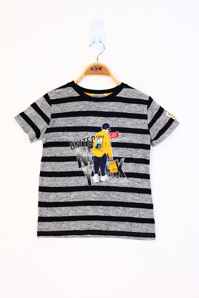 Toontoy Μπλουζάκι για αγόρια με τύπωμα ριγέ