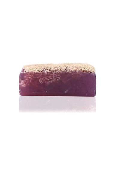 Ethab Ticaret Natural Pumpkin Fiber Lavender Soap