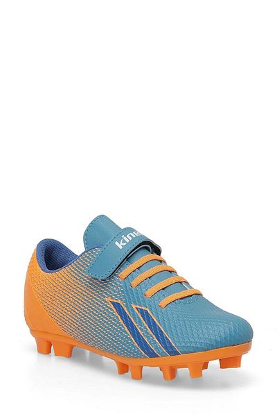 Kinetix 101501162 Enta AG FX - Ghete de fotbal neon Saks-orange pentru băieți