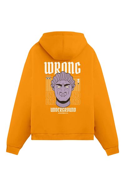 Mounte Bianca Унисекс Wrong - Regular Hoodie