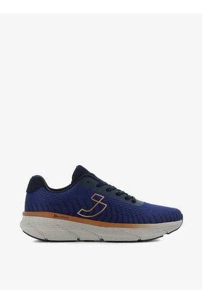 SJ Men's Logo Detail Lace-Up Low Ankle Sneakers