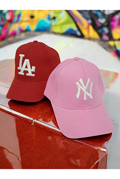 Shopiolog Njujork i Los Anđeles set od 2 kape sa podesivim čičkom na leđima, ...