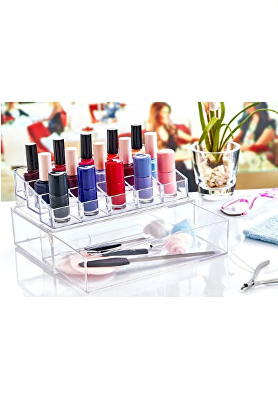 Marsilyan Nail Polish and Manicure Set Organizer Royaleks-Ak613