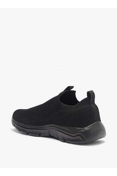 Dash Textured Slip-On Sports Shoes with Pull Tabs