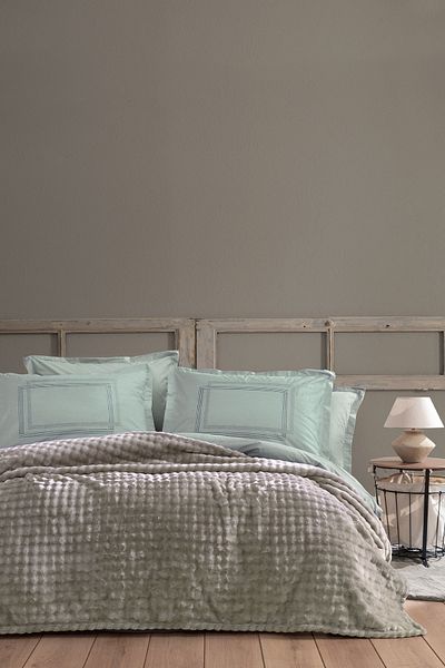 Yataş Wellsoft Blera Single Blanket - Mink