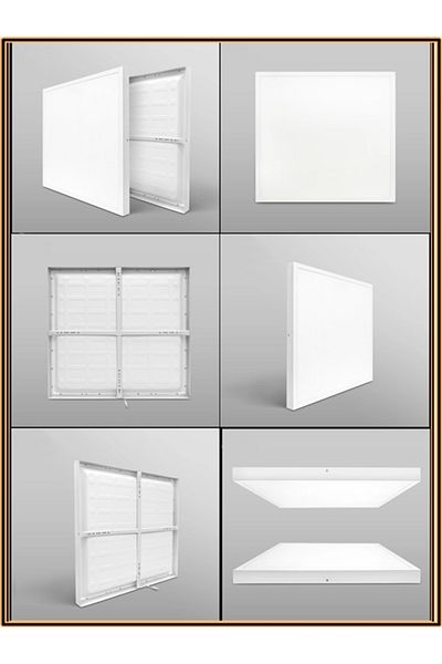 Gökyüzü Panel 60X60 Led Panel, Surface Mounted, 60 Watt, Led Luminaire, Self-Case, 6400 K, White Light, Ceiling Model