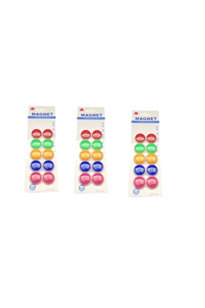 Linea LİNEA MIKNATIS 20mm 10'lu BLİSTER AMBALAJ ( Üç Adet )