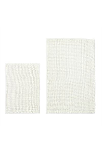 Mudo Home June 2-Piece Bath Mat Set - Cream