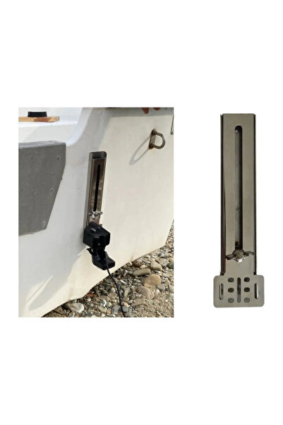 Karagöz Balık Bulucu Ayna Montaj Aparatı, Braketi Krom Paslanmaz