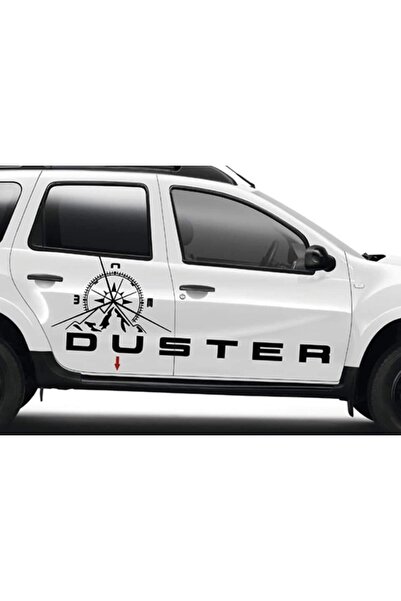 Karva Dacia Duster Pusula Oto Sticker Yapıştırma Etiket
