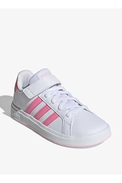 adidas Kız Çocuk Bağcıklı Spor Ayakkabı - Cırt Cırtlı Kapatma - GRAND COURT 2...