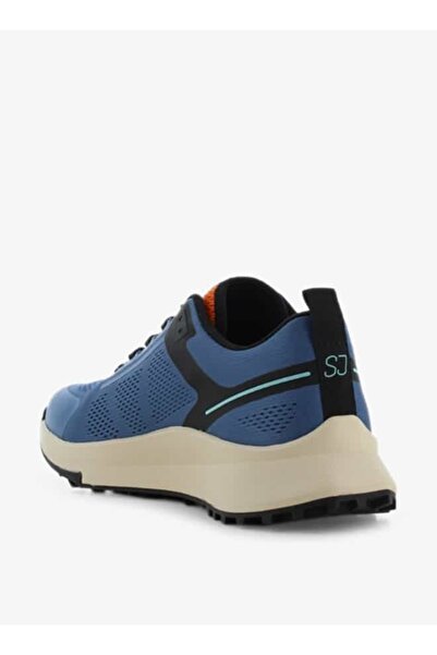 SJ Men's Colourblock Lace-Up Low Ankle Sneakers