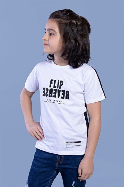 Toontoy Tricou B cu imprimeu în două culori pentru băiat