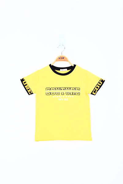 Toontoy Băiat - Tricou imprimat cu detalii Garni