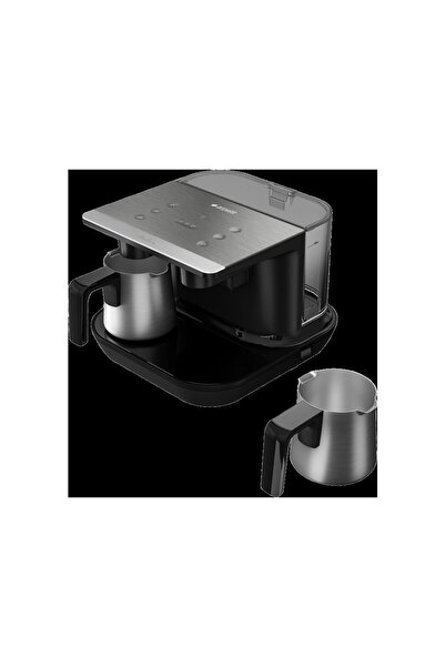 Arçelik Telve Gri Ikili Türk Kahve Makinesi  1100 Watt Cook Sense Teknolojisi (Pişmeyi Algılama)