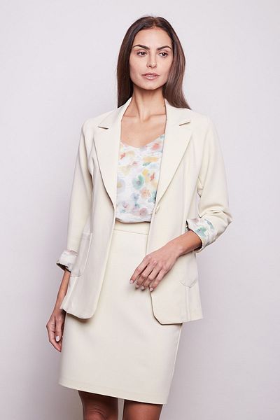 Jument Talie înaltă deasupra genunchiului Lycra Bumbac țesătură elegantă Fustă creion-șampanie