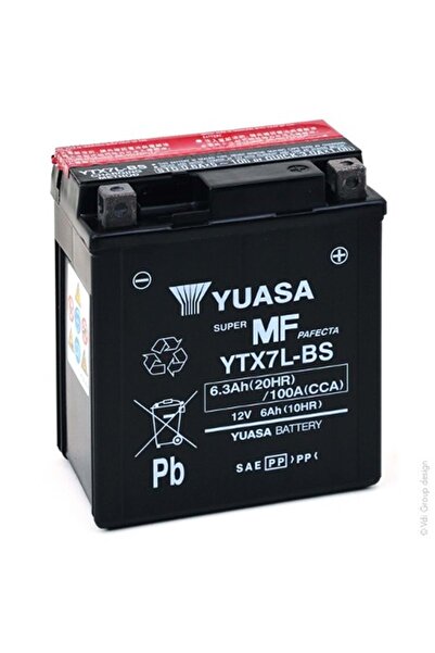 Yuasa Ytx7l-bs 12v-6 Amper 100 Cca Bakımsız Akü