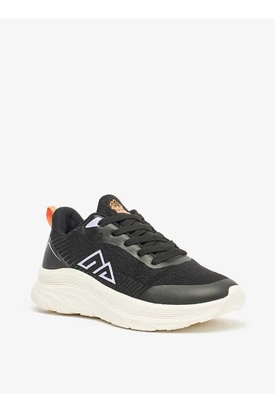 Oaklan by Shoexpress Textured Lace-Up Sports Shoes with Pull Tabs