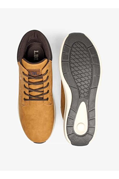LBL by Shoexpress Panelled Lace-Up Chukka Boots