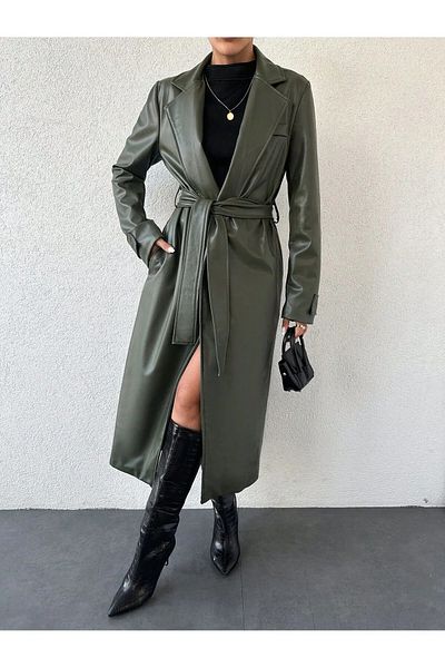 SEVOS Steel Grace Trench Coat