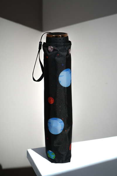 Genel Markalar Gezegen Desenli 8 Telli Manuel Rüzgara Dayanıklı Şemsiye  | De...