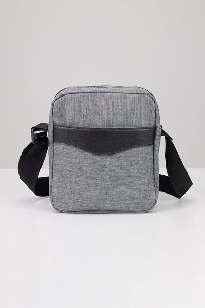 Tudors Γκρι Unisex Crossbody Ρυθμιζόμενη Τσάντα ώμου