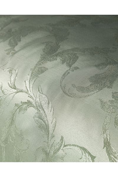 Madame Coco Blaye Double Satin Duvet Cover Set - Jacquard, Khaki
