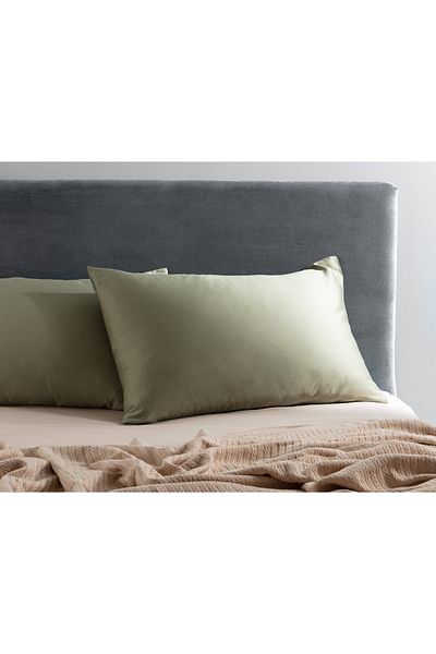 Madame Coco Ciel Satin - Set of 2 Pillowcases