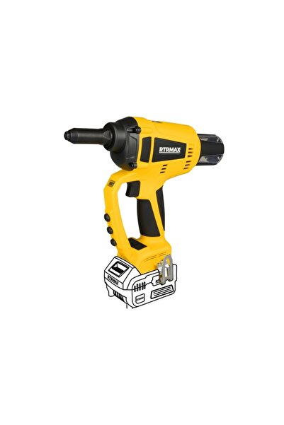 Rtrmax AKÜLÜ KÖMÜRSÜZ PERÇİN TABANCASI *AKÜSÜZ*
