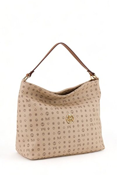 Bilik Deri Монограма Відкрита Візон-Таба Жіноча Сумка через Плече NV 1003-MN