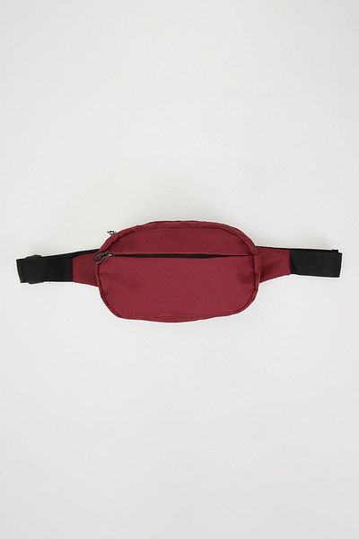 Tudors Geantă Unisex Rosie Claret pentru umăr și Talie - 2 Compartimente