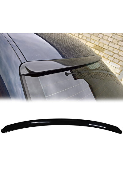 Harphour Bmw Aksesuar E46 Uyumlu Cam Üstü İthal Piaoblack Spoiler