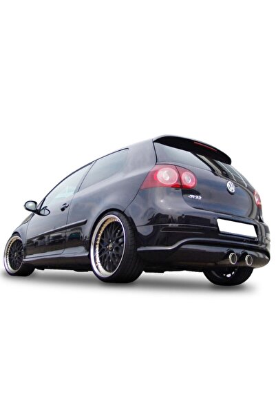 Karva Volkswagen Golf 5 (2003-2009) R32 Arka Tampon Eki - Difüzör (PLASTİK)