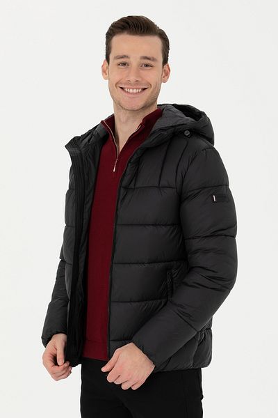 U.S. Polo Assn. Men's Black Coat 50270093 -Vr046