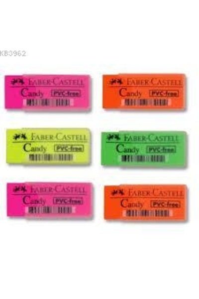 Faber Castell CANDY PLASTİK KILIFLI SİLGİ