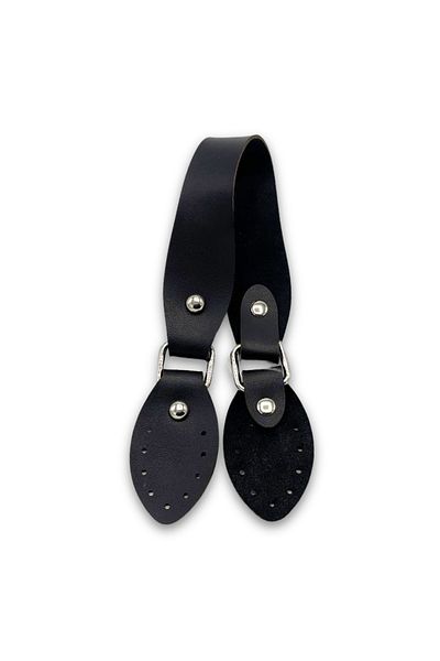 SENSY Geanta Neagra din Piele Artificiala - Mâner 43 Cm