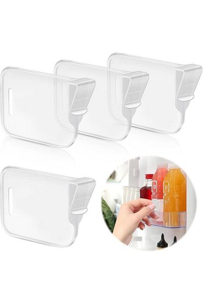 jetfast 20 Pcs Refrigerator Shelf Parts Shelf Organizer Egg Holder Separator Bottle Box Cups Part