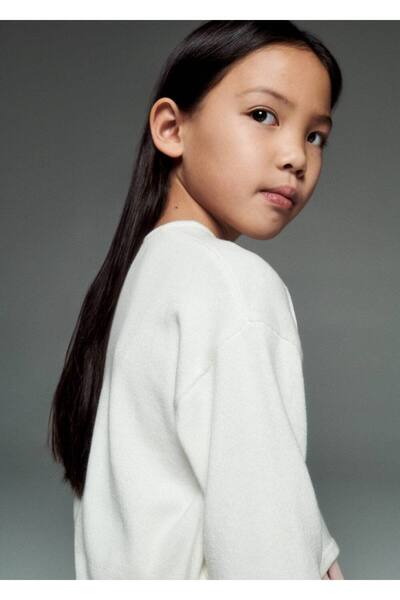 MANGO Kids Bumbac Cardigan subțire tricotat