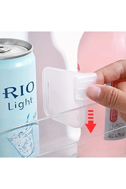 jetfast 20 Pcs Refrigerator Shelf Parts Shelf Organizer Egg Holder Separator Bottle Box Cups Part