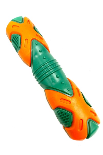 Tasma Market Turuncu-Haki Premium Sesli Köpek Eğitim Oyuncağı