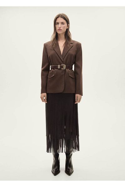 MANGO Woman Skirt - Stylish and Comfortable Design