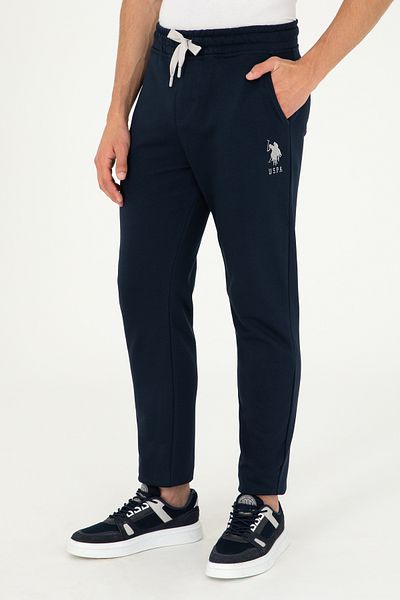 U.S. Polo Assn. Pantaloni de trening pentru bărbați, albastru marin, slim fit - 50289055 -vr033