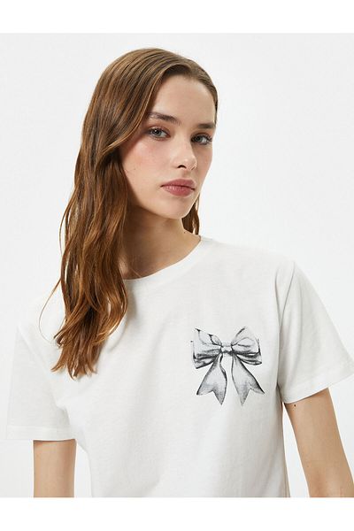 Koton T-Shirt Crew Crew Krátký rukáv