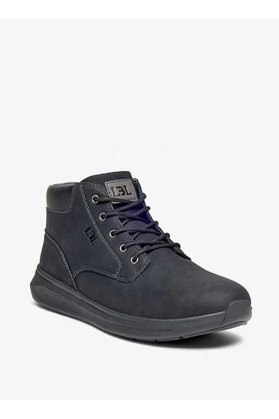 LBL by Shoexpress Panelled Lace-Up Chukka Boots