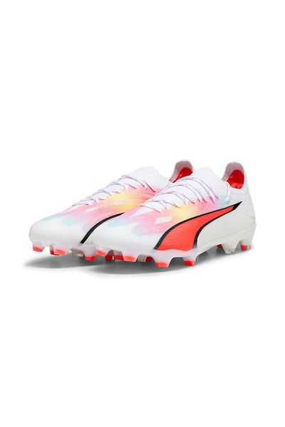 Puma Ανδρικά λευκά παπούτσια ποδοσφαίρου Ultra Ultimate Fg/ag 10731101