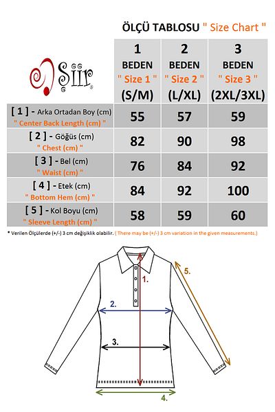 Şiir Tujal Women's Polo Neck Ultra Soft Buttoned Blouse - Ecru