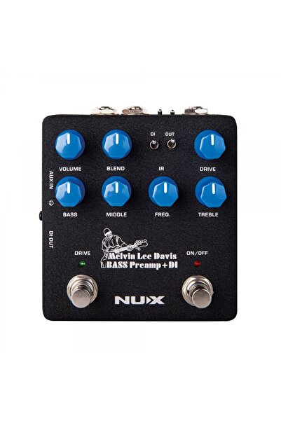 Nux NBP-5 Melvin Lee Davis Signature Bass Preamp + DI Box