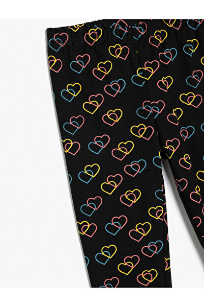 Koton Bavlněné legíny srdce - elastický pas