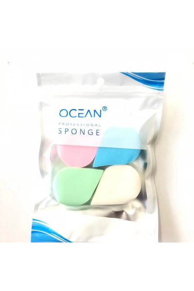 Epilons 4-Piece Drop-Shaped Makeup Sponge