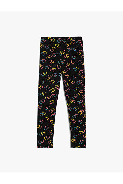 Koton Bavlněné legíny srdce - elastický pas